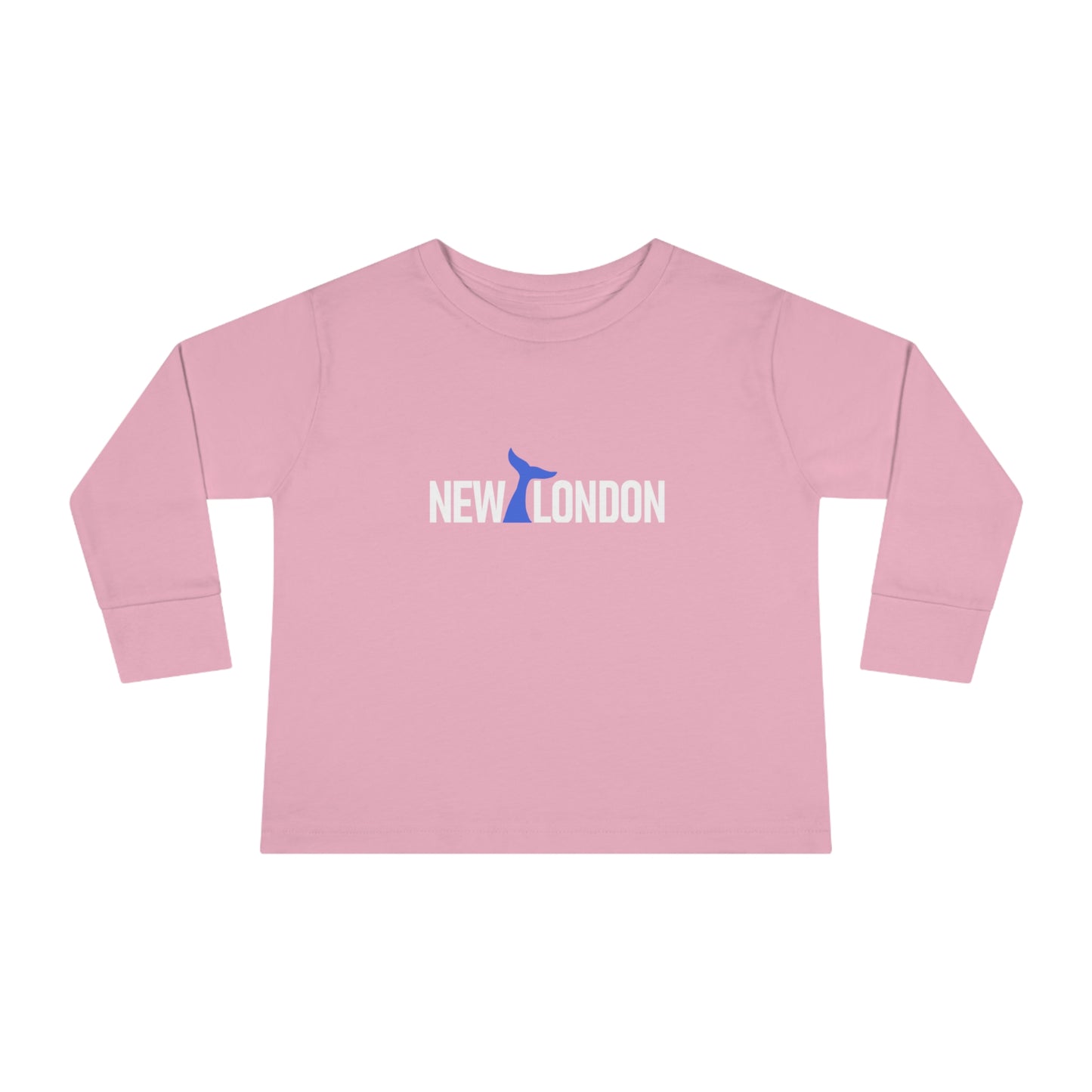 New London CT Whale Tail Toddler Long Sleeve Tee