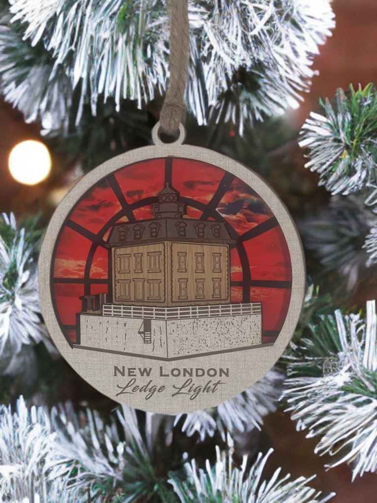 *New London Ledge Lighthouse Ornament