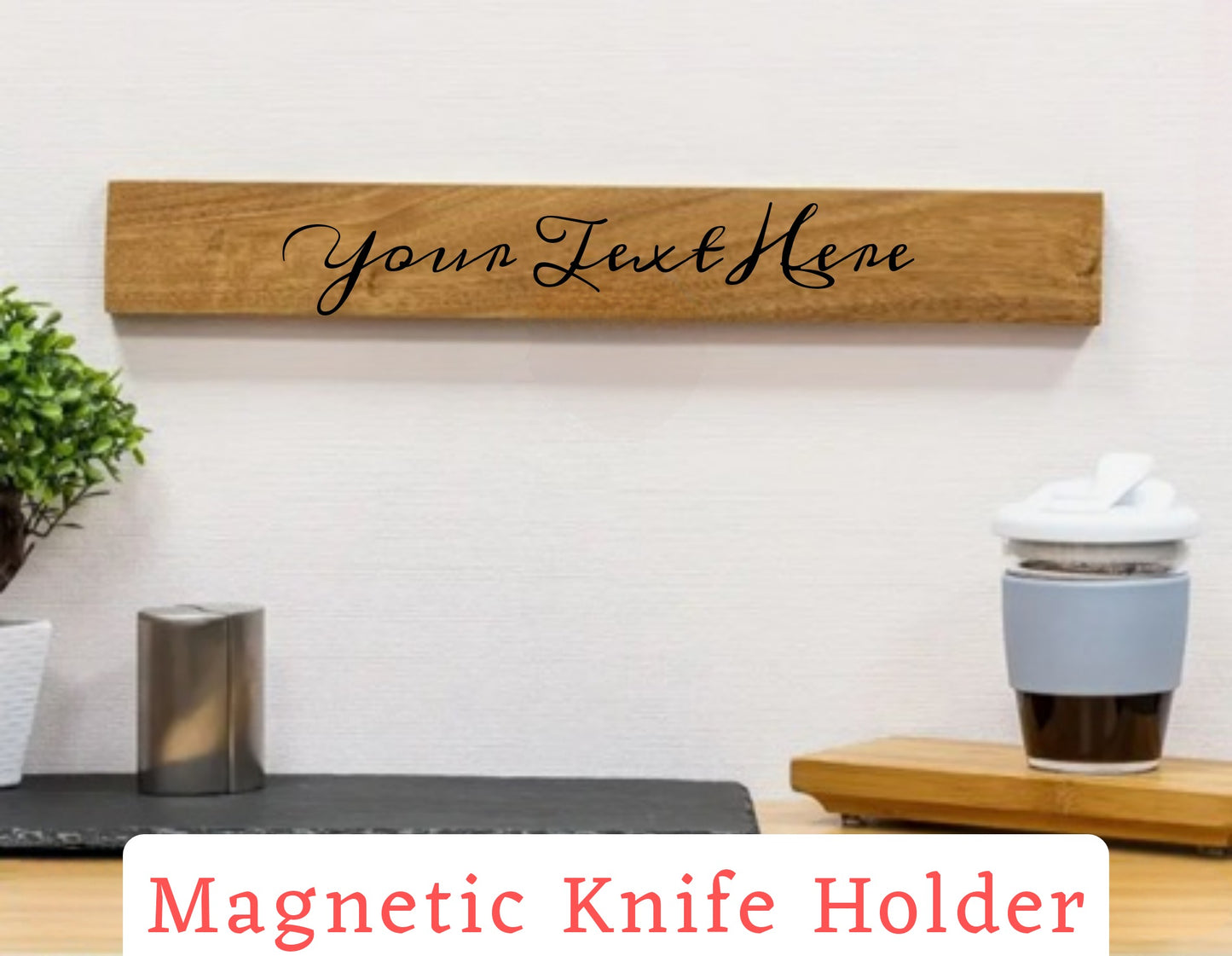 Magnetic Knife Holder, Wall Mount